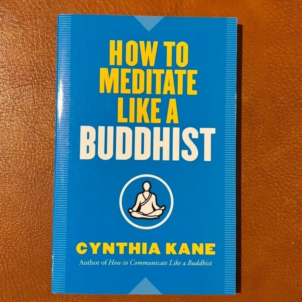 How To Meditate Like a Buddhist by Cynthia Kaneβ Paperback Book Like New
